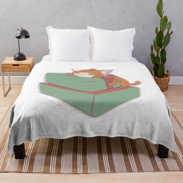 Item preview, Sleeping Orange Tabby on Mint Boxes designed and sold by For-Cat Studio.