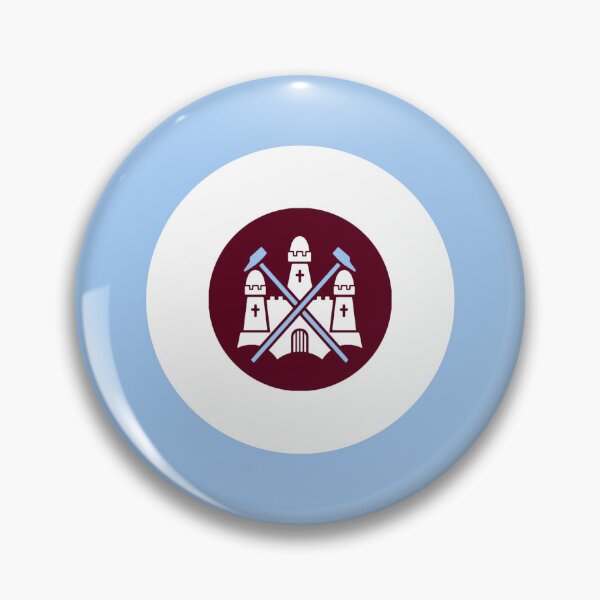 Item preview, West Ham United FC, Mod Target, Old badge. designed and sold by RetroPaul63.