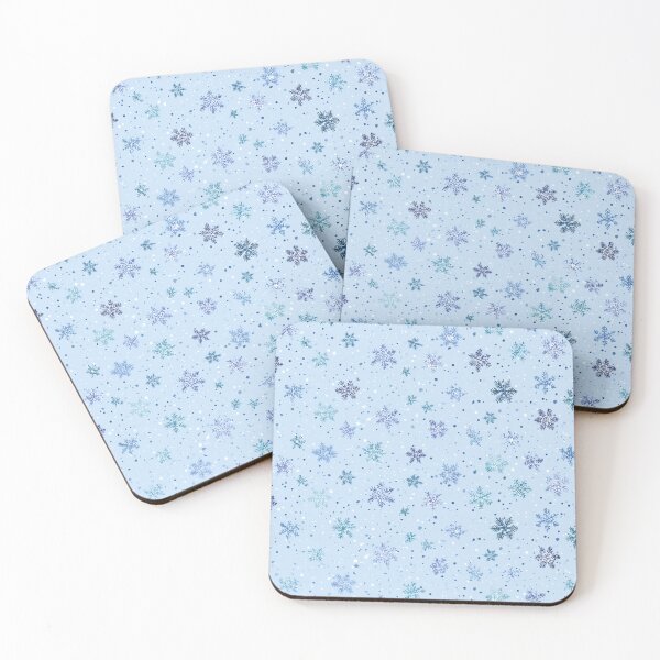 Item preview, Blue Snowflake Seamless Pattern Winter Christmas Design designed and sold by FuzionRaptor.