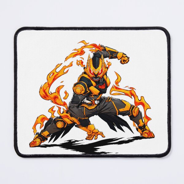 Item preview, Futuristic Fire Ninja Cyberpunk Mecha Art designed and sold by Munib302.