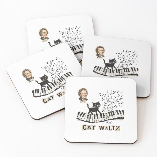 Item preview, Chopin's Cat Waltz designed and sold by OzzFrequency.