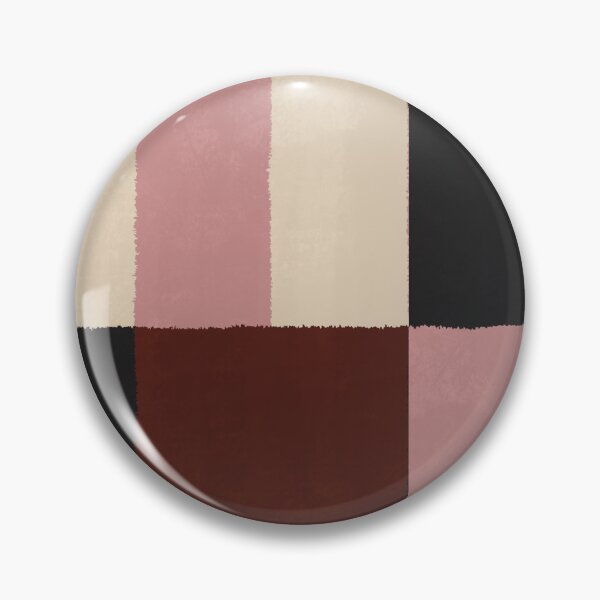 Item preview, Stripe and box block print - pink maroon and black designed and sold by moteemade.