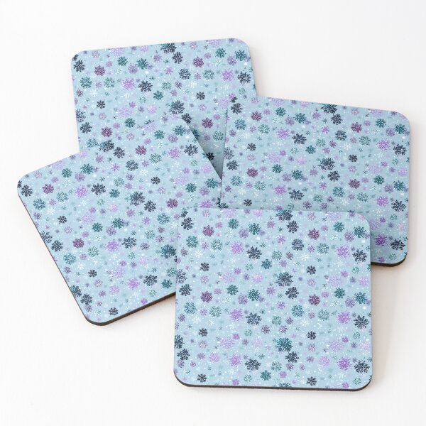 Item preview, Light Blue Snowflake Seamless Pattern Winter Christmas Design designed and sold by FuzionRaptor.