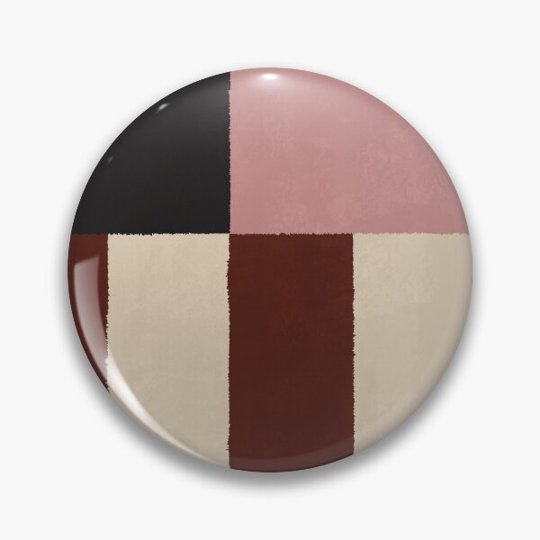 Item preview, Stripe and box block print - pink maroon and beige  designed and sold by moteemade.