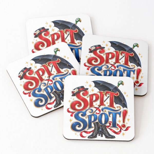 Item preview, Mary Poppins the Musical - SPIT SPOT! designed and sold by Lyric Vault - Rock on.