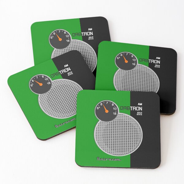 Item preview, Transistor Radio - 1970s Orbtron in Nuclear Green designed and sold by ubiquitoid.