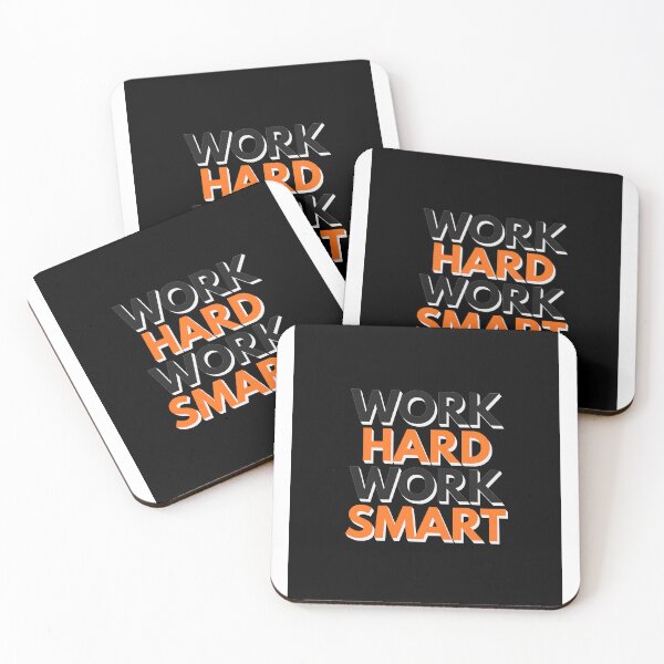 Item preview, Work Hard Work Smart – Motivational Hustle Quote Design designed and sold by Zsgallery27.