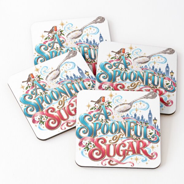 Item preview, Mary Poppins the Musical - A SPOONFUL OF SUGAR designed and sold by Lyric Vault - Rock on.