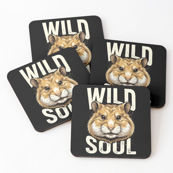 Item preview, Wild Soul Hamster Retro Pet Graphic designed and sold by flamini.