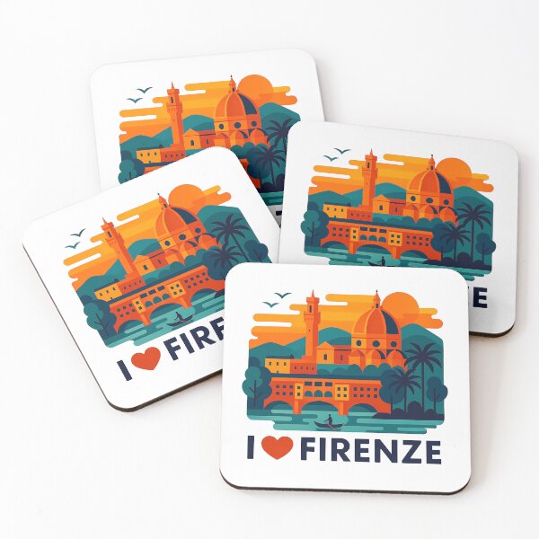 Item preview, Firenze Florence Italy | Contemporary Geometric Tuscan Print designed and sold by OzzFrequency.