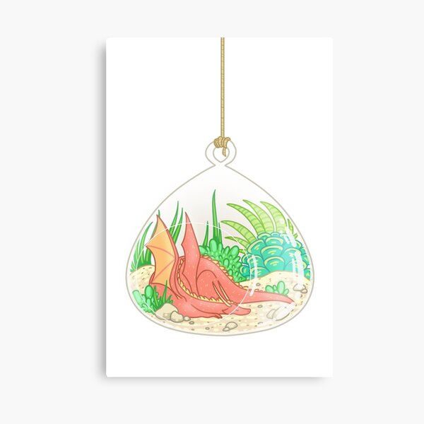 Dragon Terrarium Canvas Print