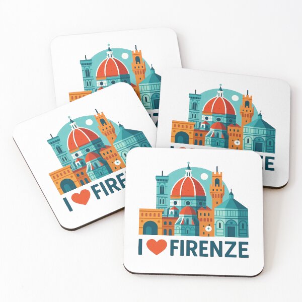 Item preview, Firenze Florence Italy | Contemporary Geometric Tuscan Print designed and sold by OzzFrequency.