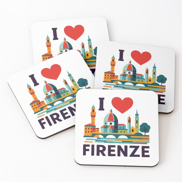 Item preview, Firenze Florence Italy | Contemporary Geometric Tuscan Print designed and sold by OzzFrequency.