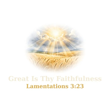 Vorschaubild zum Design Great Is Thy Faithfulness - Lamentations 3:23 von DatguyDan