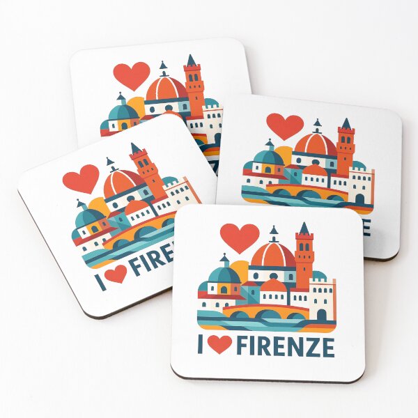 Item preview, Firenze Florence Italy | Contemporary Geometric Tuscan Print designed and sold by OzzFrequency.