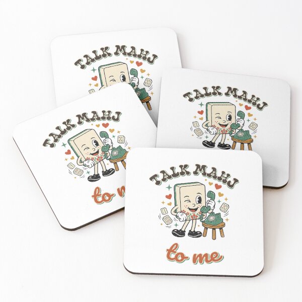 Item preview, Talk Mahj To Me - Funny Retro Mahjong Phone designed and sold by olympe-store.