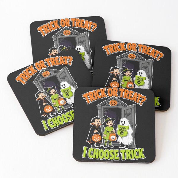 Item preview, Trick Or Treat I Choose Trick Funny Halloween Kids Prank Ghost designed and sold by MirengLab.
