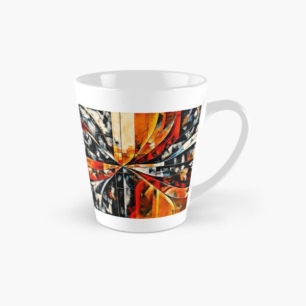 Item preview, Embercore Nexus – Fiery Geometric Abstract designed and sold by Absractshop4942.