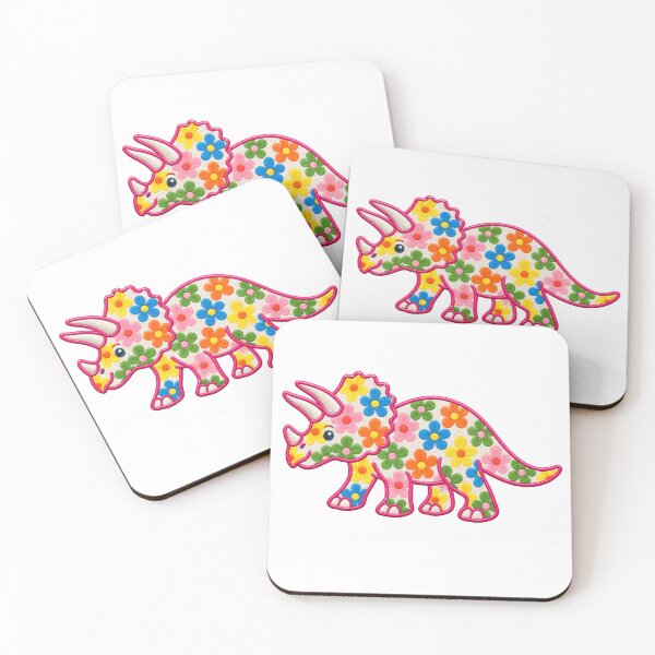 Item preview, Triceratops Retro Dino designed and sold by Pyrenees Line Lab.