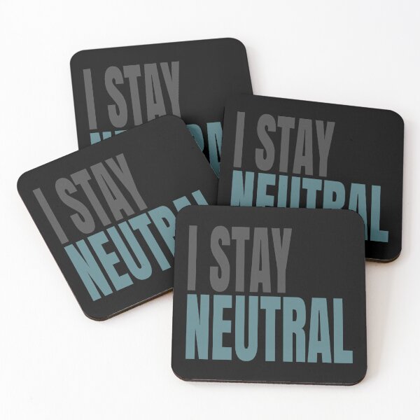 Item preview, Mens I Stay Neutral Funny Periodic Table Chemistry Pun Gift designed and sold by ScienceCorner.