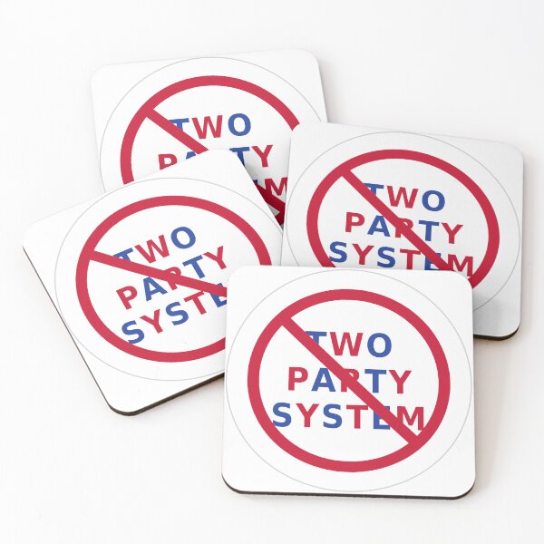 Item preview, Two Party System designed and sold by Sanan-Studio.
