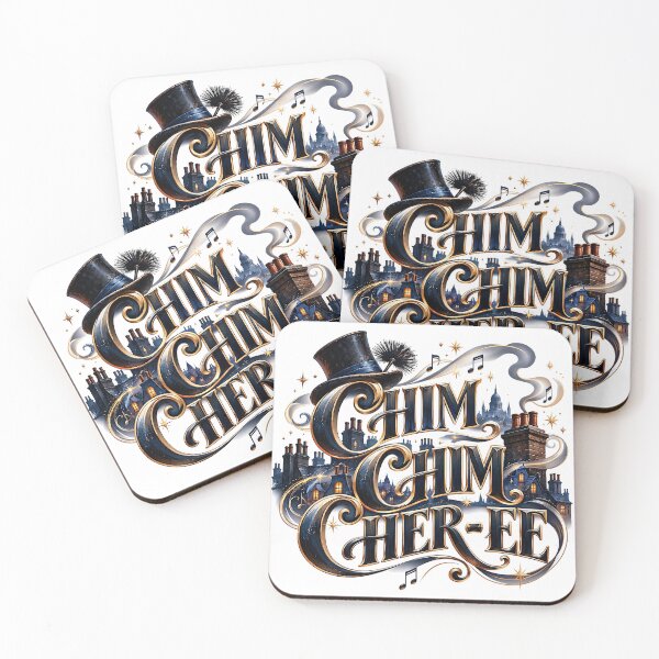 Item preview, Mary Poppins the Musical - CHIM CHIM CHER-EE designed and sold by Lyric Vault - Rock on.