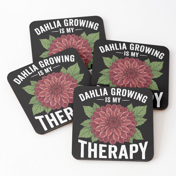 Item preview, Dahlia Growing Is My Therapy Flower Gardening Lover  designed and sold by w66aboo.