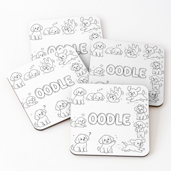 Item preview, Cute Oodle Paws Poses Aussie Dog Mum Aussie Slag designed and sold by Yellowriversss.