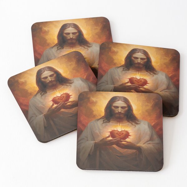 Item preview, Sacred Heart of Jesus designed and sold by ProdutocomAfeto.
