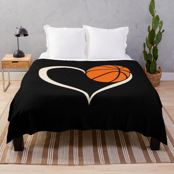 Item preview, Basketball Heart Love – Basketball Mom, Player and Basketball Lover Design designed and sold by Trendably.