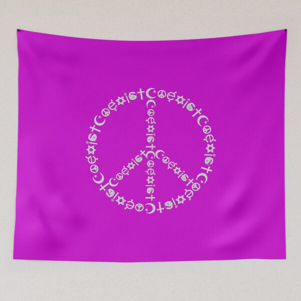 Item preview,  Gray Violet Peace designed and sold by lifeinspired4u.