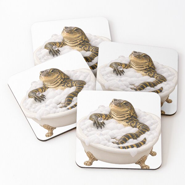 Item preview, Mellow Nile Monitor Bathtub designed and sold by Sillytoe.
