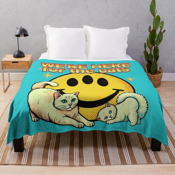 Item preview, We're Here For The Cats Funny Sci Fi Alien Cat Lover designed and sold by pulse_retail.
