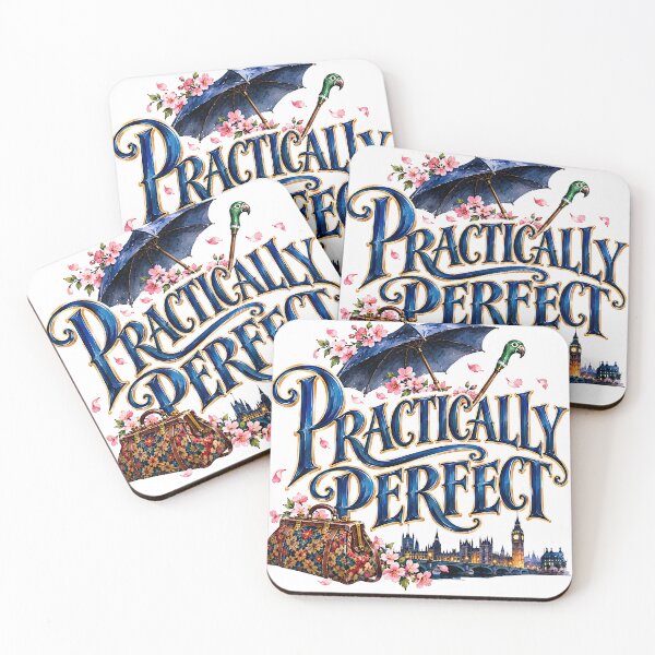 Item preview,  Poppins the Musical - PRACTICALLY PERFECT designed and sold by Lyric Vault - Rock on.