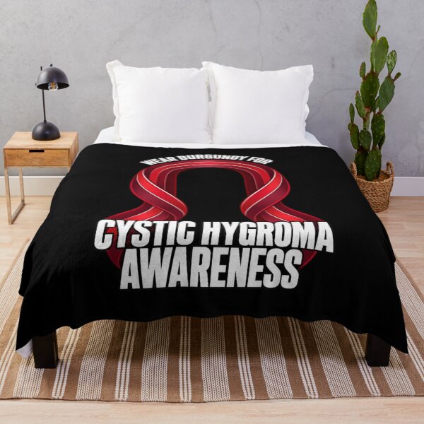 Item preview, Cystic Hygroma Awareness – Burgundy Ribbon Support and Rare Condition Awareness Design designed and sold by Trendably.