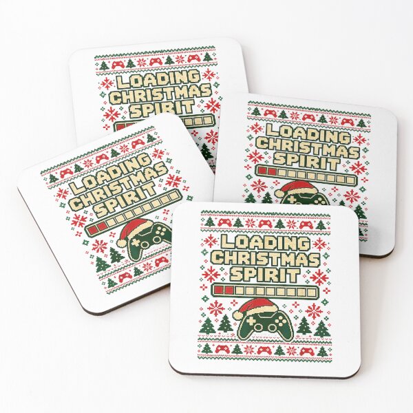 Item preview, Christmas Loading Funny Santa Holiday Gaming Style designed and sold by Brasovbit.