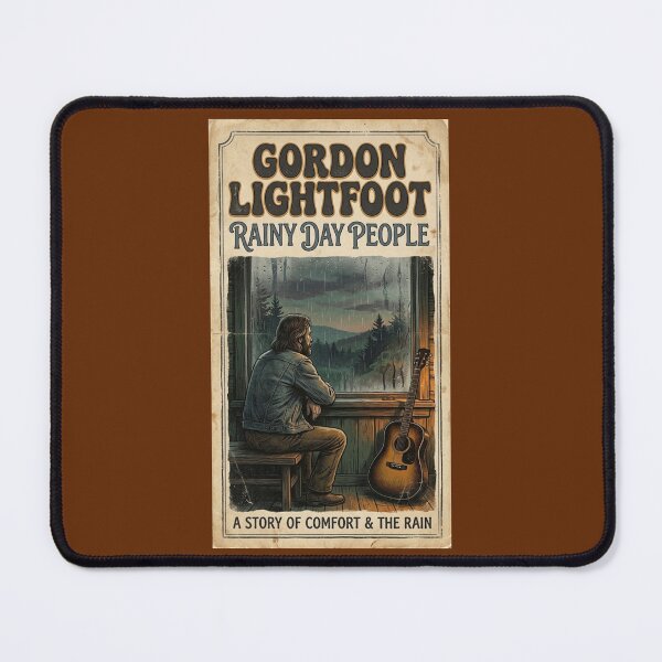 Item preview, Gordon Lightfoot Rainy Day People Song Poster designed and sold by Halifaxartguy.