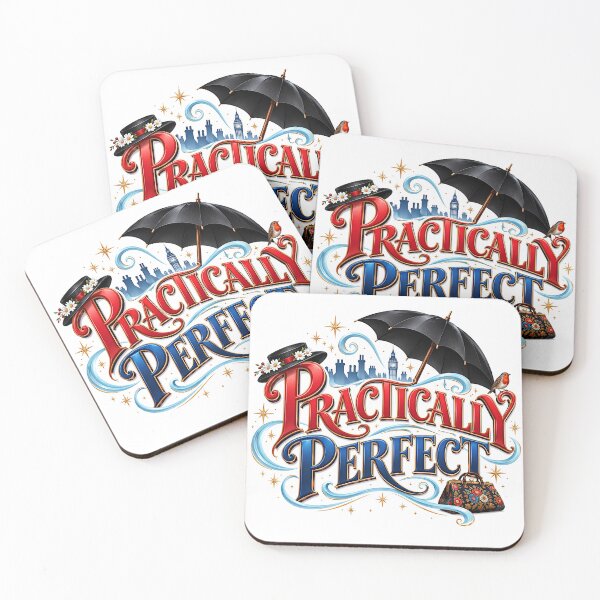 Item preview, Poppins the Musical - PRACTICALLY PERFECT designed and sold by Lyric Vault - Rock on.