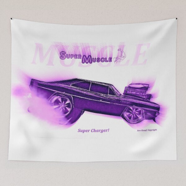 Item preview,  Muscle Cars  //  Super Charger! designed and sold by Imagin8er.