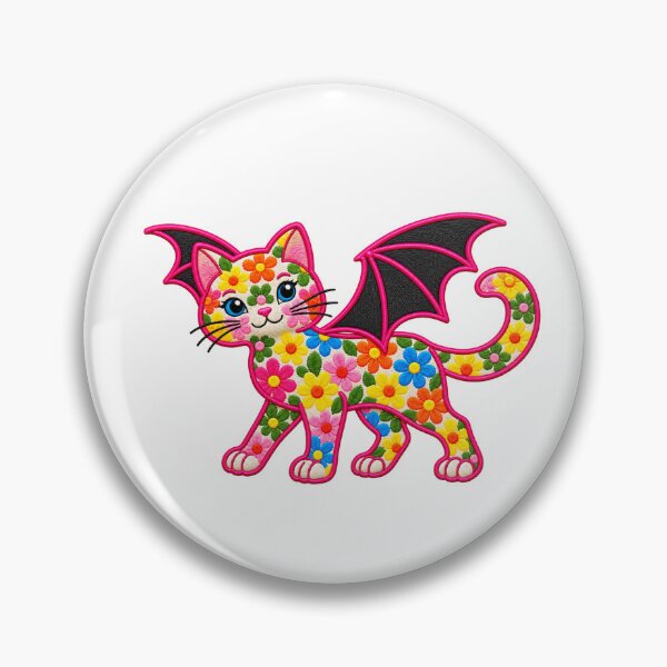 Item preview, Bat Winged Cat designed and sold by Pyrenees Line Lab.