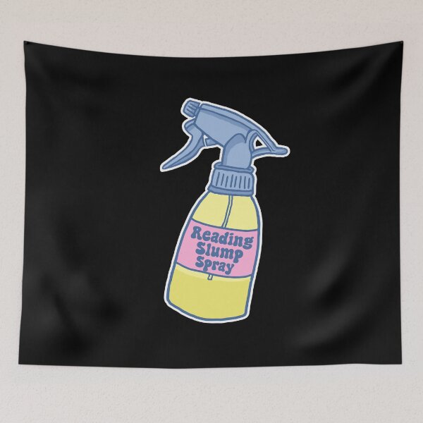 Item preview, Reading Slump Spray Book Reading Attribute designed and sold by CamilasPrints.