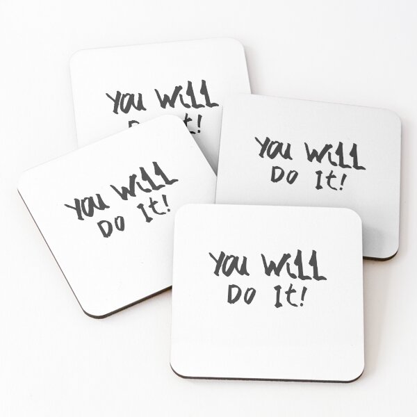 Item preview, You Will Do It – Motivational Hand Drawn Typography Streetwear Design designed and sold by FRXSY.