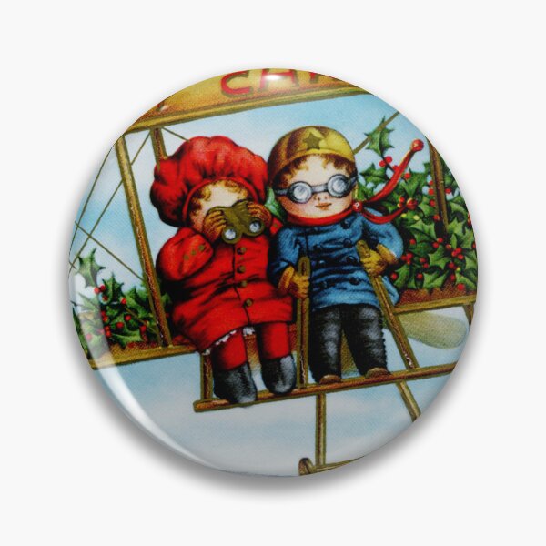Item preview, Christmas Vintage Plane designed and sold by amanda150771.