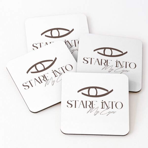Item preview, Stare Into My Eyes – Minimalist Eye Typography Aesthetic Design designed and sold by FRXSY.