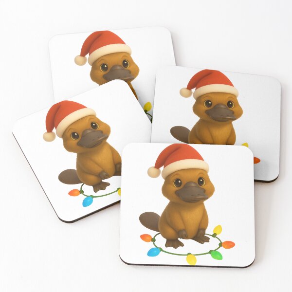 Item preview, Sweet Platypus Christmas designed and sold by Sillytoe.