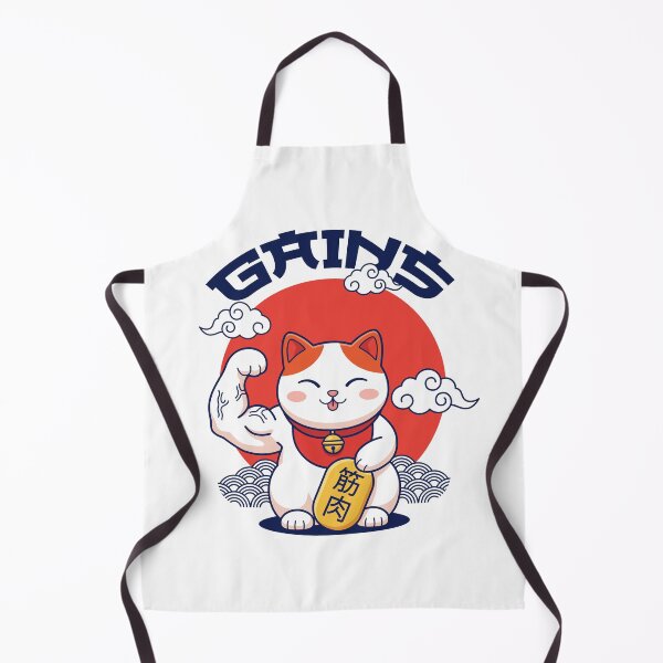 Item preview, Maneki lucky gains cat designed and sold by joakynrivas.