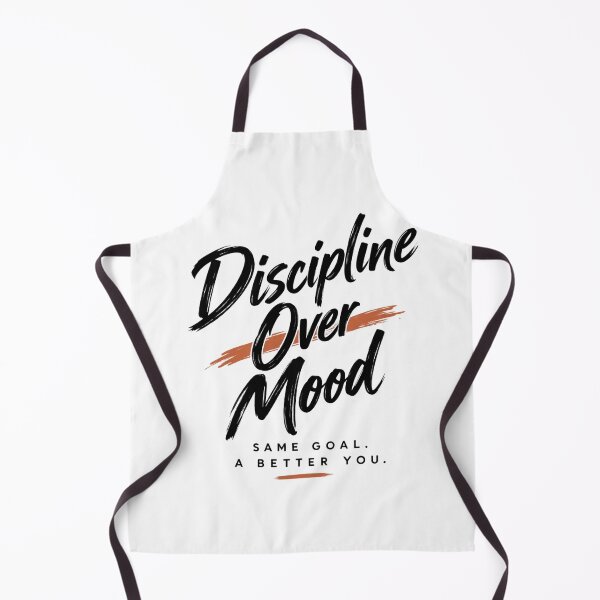 Item preview, Discipline Over Mood Motivational Quote | Self Discipline designed and sold by Aurevella.
