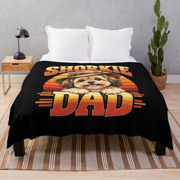 Item preview, Shorkie Dad Vintage – Funny Dog Dad, Shorkie Lover and Proud Dog Owner Design designed and sold by Trendably.