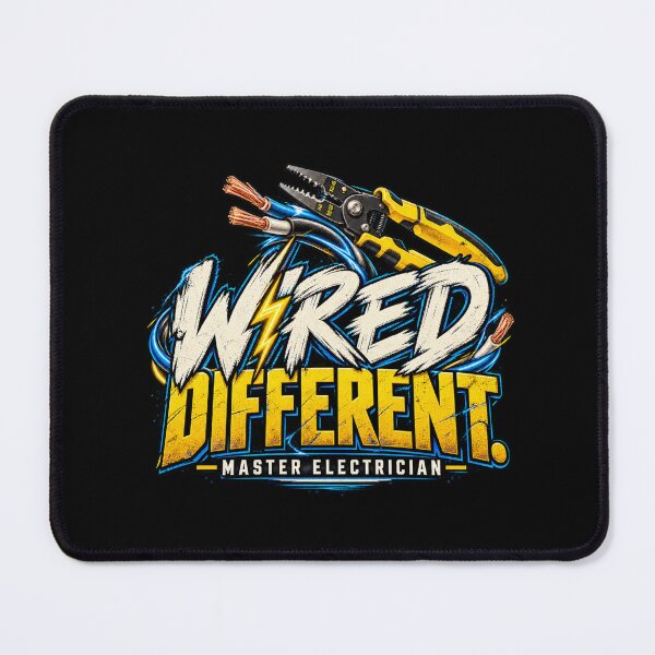 Item preview, Wired Different – Master Electrician designed and sold by amndro.