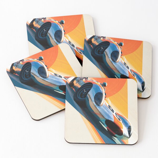 Item preview, Silver Racer Speed Poster designed and sold by VisionaryVeils.